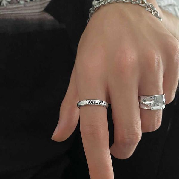 wedding rings titanium steel not fade english ring men's fashion retro port style adjustable cold wind index finger, Slivery;golden
wedding rings titanium steel not fade english ring men's fashion retro port style adjustable cold wind index finger, Slivery;golden