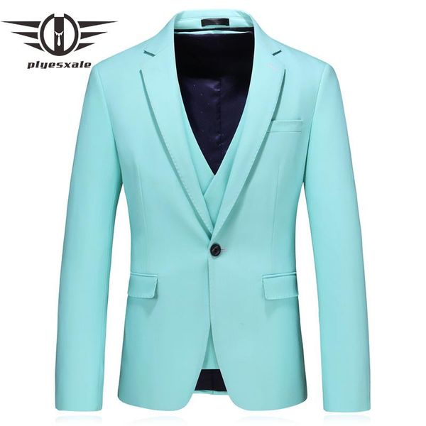 men's suits & blazers plyesxale mens arrivals 2021 slim fit turquoise for men man blazer casual suit jacket 5xl q736, White;black
men's suits & blazers plyesxale mens arrivals 2021 slim fit turquoise for men man blazer casual suit jacket 5xl q736, White;black