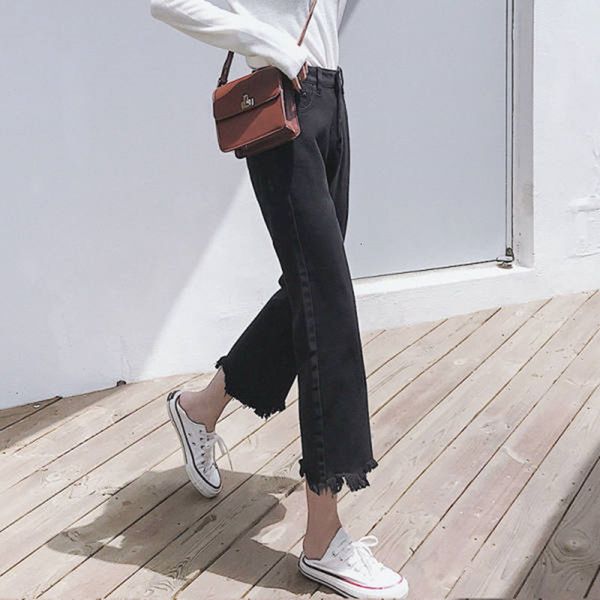 women's jeans jeans high-legged, blue streetwear vintage fashion harajuku slacks straight kpdq
women's jeans jeans high-legged, blue streetwear vintage fashion harajuku slacks straight kpdq