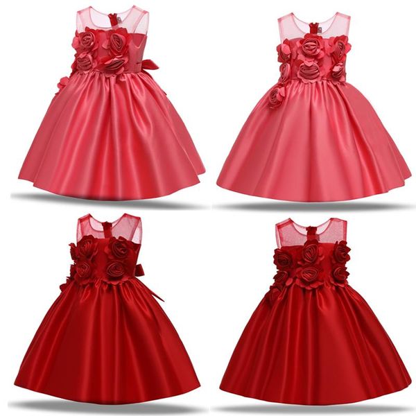 girl's dresses infant baby girl dress red flower lace big bow baptism vestidos for girls first year birthday party wedding, Red;yellow
girl's dresses infant baby girl dress red flower lace big bow baptism vestidos for girls first year birthday party wedding, Red;yellow