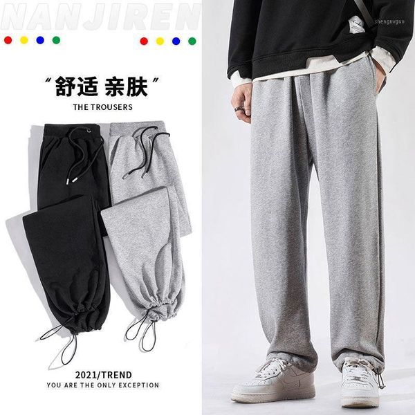 black solid color straight harem pants korean man loose ankle-length winter streetwear woman spring casual tracksuit men's
black solid color straight harem pants korean man loose ankle-length winter streetwear woman spring casual tracksuit men's