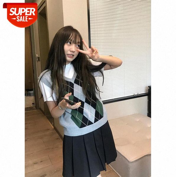 korean version of the temperament leisure college wind age-reducing rhombic woolen vest v-neck thin waistcoat women #9o2f, Black;gray
korean version of the temperament leisure college wind age-reducing rhombic woolen vest v-neck thin waistcoat women #9o2f, Black;gray