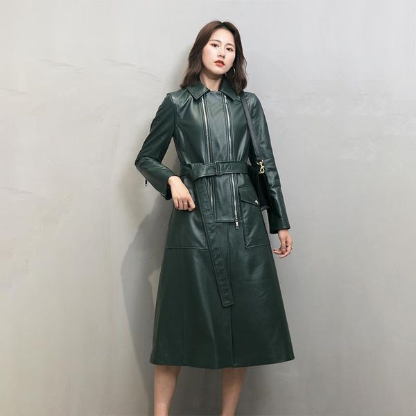 women's leather & faux genuine jacket women sheepskin long coat korean vintage blazer 100% real jackets windbreaker 9925 yy1931, Black
women's leather & faux genuine jacket women sheepskin long coat korean vintage blazer 100% real jackets windbreaker 9925 yy1931, Black