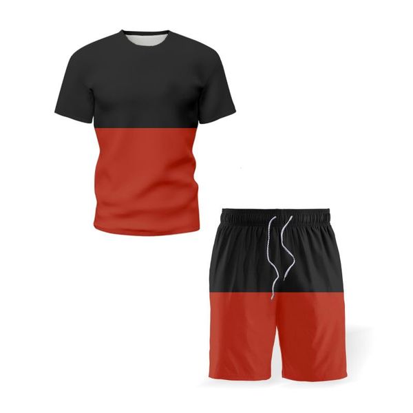 men's tracksuits 2021 sets simple summer short-sleeved t-shirt suit black red fashion two-piece street 3d printing 5xl, Gray
men's tracksuits 2021 sets simple summer short-sleeved t-shirt suit black red fashion two-piece street 3d printing 5xl, Gray