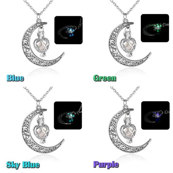chains luminous pendant necklace for women men glowing moon squares heart creativity halloween gifts, Silver
chains luminous pendant necklace for women men glowing moon squares heart creativity halloween gifts, Silver