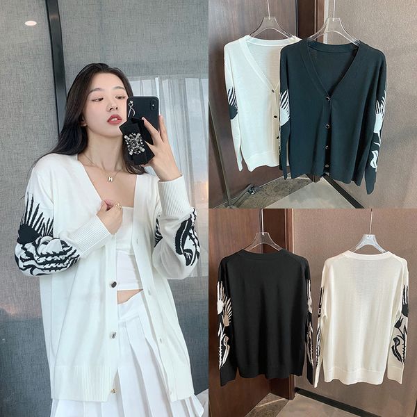 sweaters, knitwear, women's european products, 21 early autumn palace sleeves, stitching flowers, soft and comfortable wool cardigan, White
sweaters, knitwear, women's european products, 21 early autumn palace sleeves, stitching flowers, soft and comfortable wool cardigan, White