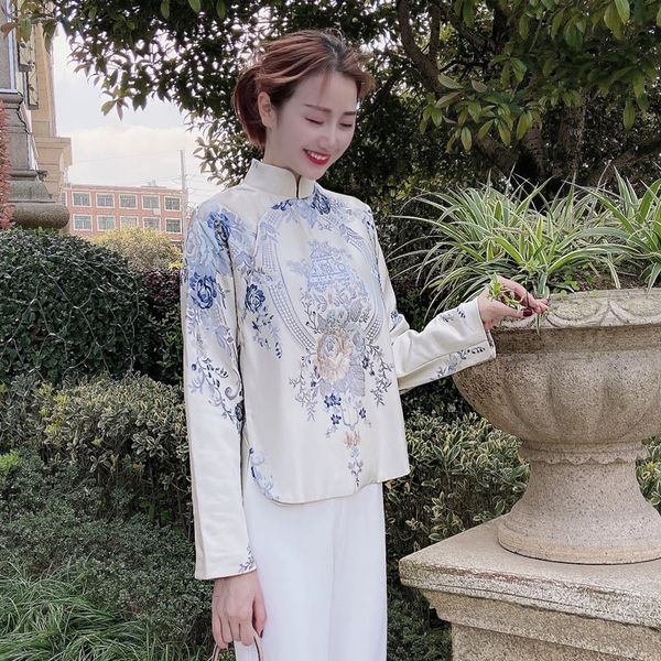 ladies chinese 2021 cheongsam blouse elegant qiapo shirts full sleeve chinese style clothing women cheongsam blouse 12391, Red
ladies chinese 2021 cheongsam blouse elegant qiapo shirts full sleeve chinese style clothing women cheongsam blouse 12391, Red