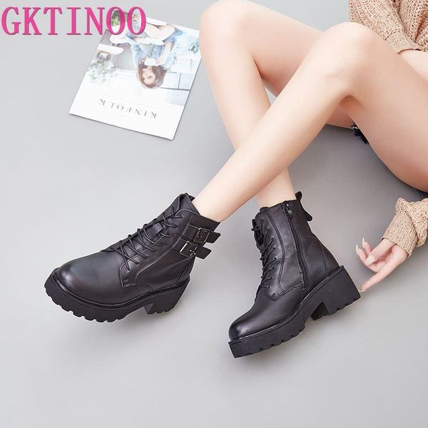 boots gktinoo ankle for women 2021 autumn motorcycle thick heel platform shoes woman slip on genuine leather fashion, Black
boots gktinoo ankle for women 2021 autumn motorcycle thick heel platform shoes woman slip on genuine leather fashion, Black