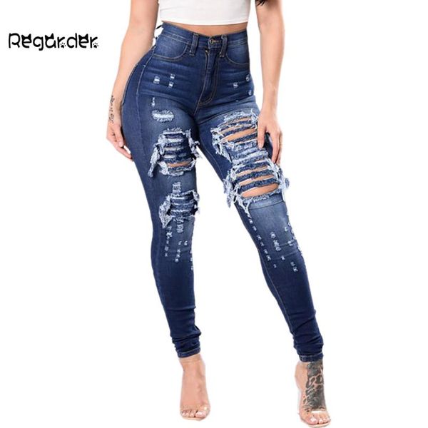 women slim washed ripped hole gradient high waist jeggings stretch jeans denim pencil trousers pants vaqueros mujer#g3 women's, Blue
women slim washed ripped hole gradient high waist jeggings stretch jeans denim pencil trousers pants vaqueros mujer#g3 women's, Blue