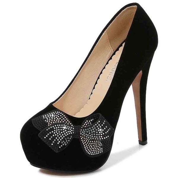 sandals lady round toe butterfly know high heels party shoes spring women fashion office casual pumps, Black
sandals lady round toe butterfly know high heels party shoes spring women fashion office casual pumps, Black