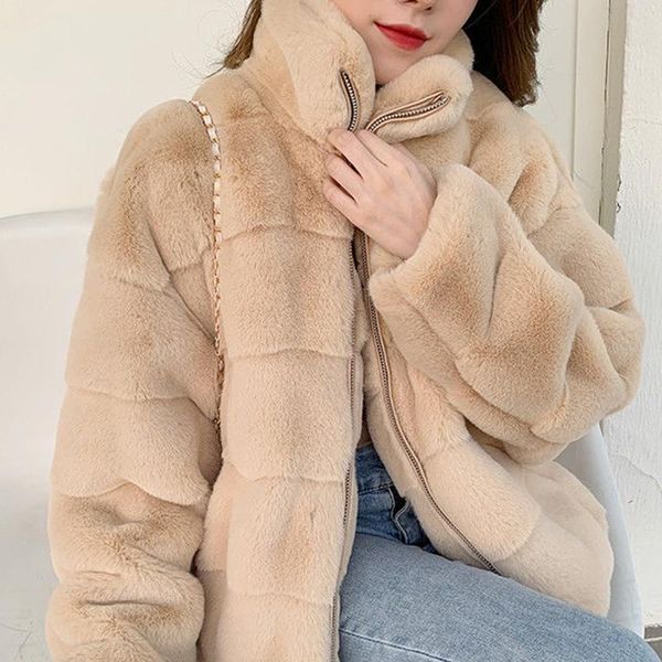 women's fur & faux coat 2022 winter soft thick warm plush jackets woman lapel coats ladies, Black
women's fur & faux coat 2022 winter soft thick warm plush jackets woman lapel coats ladies, Black