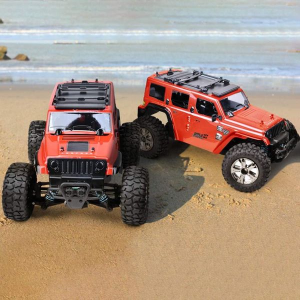 Big Remote Control Car 2.4G 4WD Full-Scale High Speed 1/14 RC Rock Crawler Off-road Monster Climbing Car Kids Toys 36km/h
Big Remote Control Car 2.4G 4WD Full-Scale High Speed 1/14 RC Rock Crawler Off-road Monster Climbing Car Kids Toys 36km/h