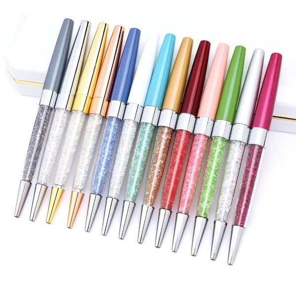 quality 1pcs metal fountain pen signature crystal broken diamond student school gift pens
quality 1pcs metal fountain pen signature crystal broken diamond student school gift pens