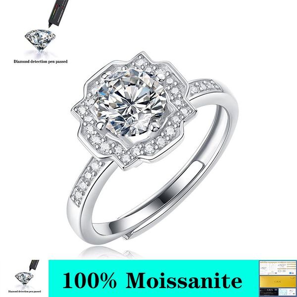 cluster rings 1ct color d vvs wholesale real moissanite ring for woman girl diamond s925 sterling silver classic simple, Golden;silver
cluster rings 1ct color d vvs wholesale real moissanite ring for woman girl diamond s925 sterling silver classic simple, Golden;silver