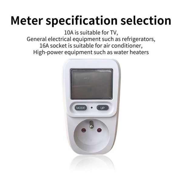 smart power plugs digital wattmeter ac meter electric consumption energy eu plug socket kilowawattage voltage indicator 230v
smart power plugs digital wattmeter ac meter electric consumption energy eu plug socket kilowawattage voltage indicator 230v