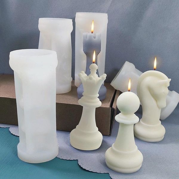 craft tools 3d chess king queen silicone mold cake fondant decorating tool beeswax candle making kit
craft tools 3d chess king queen silicone mold cake fondant decorating tool beeswax candle making kit