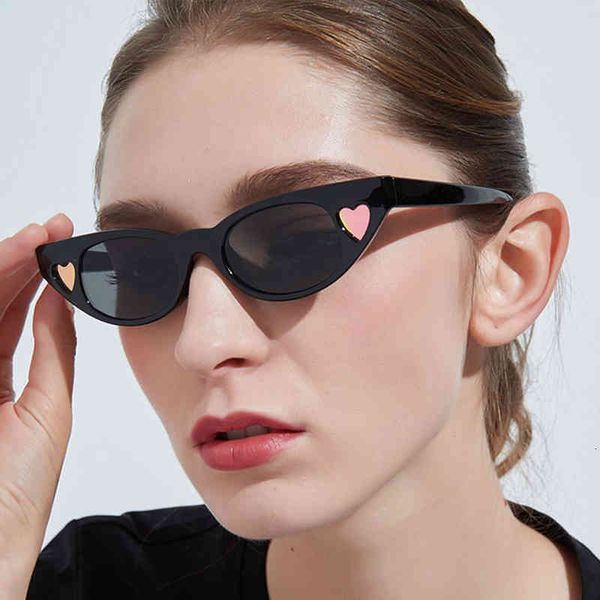 sunglasses womens cat eye 2021 luxury brand designer red black sun glasses retro sunglass love heart shades fashion, White;black
sunglasses womens cat eye 2021 luxury brand designer red black sun glasses retro sunglass love heart shades fashion, White;black