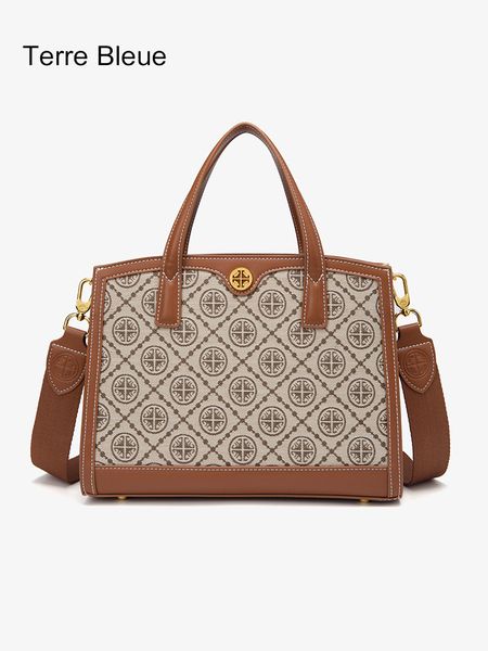 tb women's 2021 new autumn and winter fashion jacquard large capacity small square bag
tb women's 2021 new autumn and winter fashion jacquard large capacity small square bag