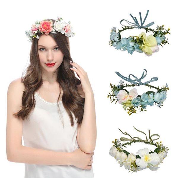 hair clips & barrettes flower wreath crown floral garland handmade bridal with ribbon po props accessories holiday beach party, Golden;silver
hair clips & barrettes flower wreath crown floral garland handmade bridal with ribbon po props accessories holiday beach party, Golden;silver