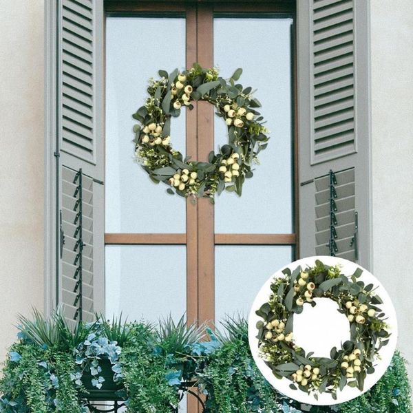 decorative flowers & wreaths portable convenient fine texture eucalyptus leaves wreath long lasting garland decor realistic for home
decorative flowers & wreaths portable convenient fine texture eucalyptus leaves wreath long lasting garland decor realistic for home