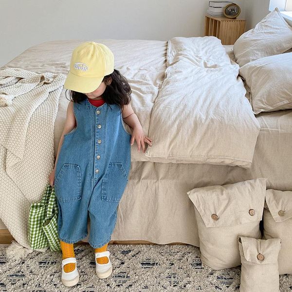 baby overalls girls jumpsuit spring summer 2021 kids jeans boy 1-9t children denim coveralls outfit jumpsuits, Blue
baby overalls girls jumpsuit spring summer 2021 kids jeans boy 1-9t children denim coveralls outfit jumpsuits, Blue