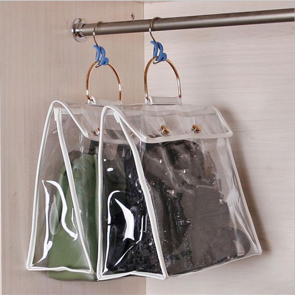 storage bags hanging handbag organizer wardrobe closet transparent bag door wall clear sundry shoe hanger pouch
storage bags hanging handbag organizer wardrobe closet transparent bag door wall clear sundry shoe hanger pouch