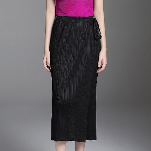 women's pants & capris lanmrem 2021 autumn pleated fashion bandage fake two-piece casual elastic waist trousers female's calf leng, Black;white
women's pants & capris lanmrem 2021 autumn pleated fashion bandage fake two-piece casual elastic waist trousers female's calf leng, Black;white