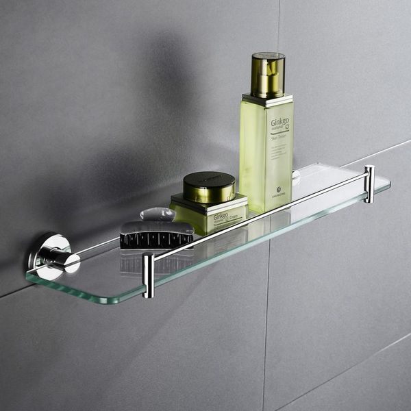 bathroom shelves glass bath shower shelf holder single layer modern style room cosmetic rack
bathroom shelves glass bath shower shelf holder single layer modern style room cosmetic rack