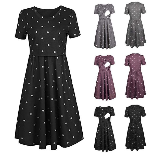 women pregnant maternity nursing solid breastfeeding summer dress breastfeed clothes fashion dresses, White
women pregnant maternity nursing solid breastfeeding summer dress breastfeed clothes fashion dresses, White