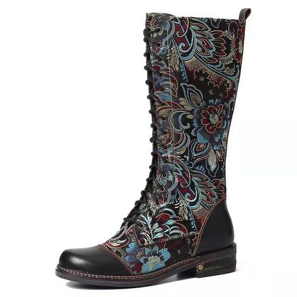 boots bohemia large knee high ladies embroidery winter women warm retro bottine femme leather, Black
boots bohemia large knee high ladies embroidery winter women warm retro bottine femme leather, Black
