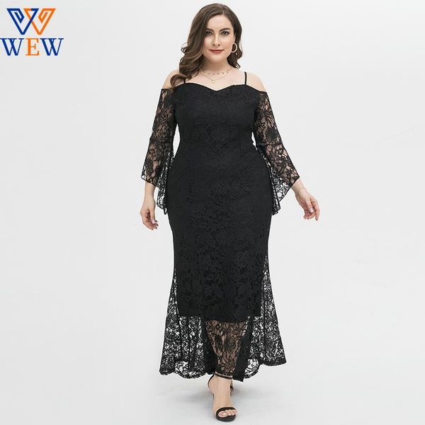 plus size dresses lace celebrate black maxi party evening off shoulder dress full sleeve big elegant women
plus size dresses lace celebrate black maxi party evening off shoulder dress full sleeve big elegant women
