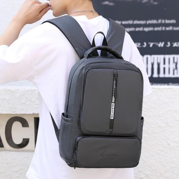 backpack men's wearable waterproof material multi-function large-capacity casual outdoor travel computer student bag
backpack men's wearable waterproof material multi-function large-capacity casual outdoor travel computer student bag