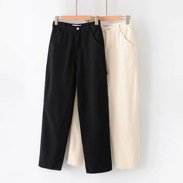 women high rise relaxed fit cargo pants with loops details women's & capris, Black;white
women high rise relaxed fit cargo pants with loops details women's & capris, Black;white