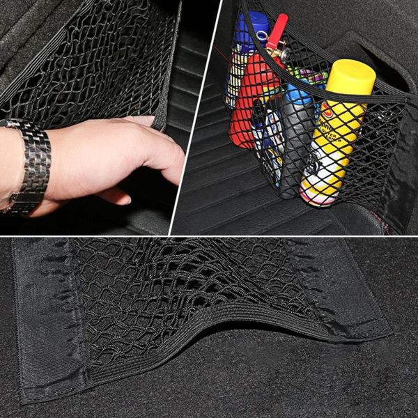 car organizer trunk mesh seat pocket bag luggage net storage stowing tidying elastic string black holder accessories
car organizer trunk mesh seat pocket bag luggage net storage stowing tidying elastic string black holder accessories