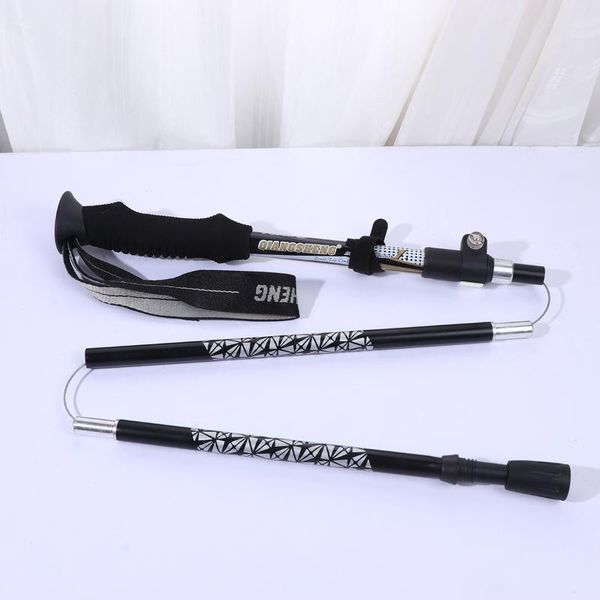trekking poles 5 section foldable pole aluminium alloy anti-slip adjustable walking stick lockable cane for hiking clamping
trekking poles 5 section foldable pole aluminium alloy anti-slip adjustable walking stick lockable cane for hiking clamping