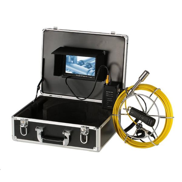 factory price 7 inch monitor 20m fiberglass cable sewer pipe inspection camera system equipment with 23mm head ip cameras
factory price 7 inch monitor 20m fiberglass cable sewer pipe inspection camera system equipment with 23mm head ip cameras