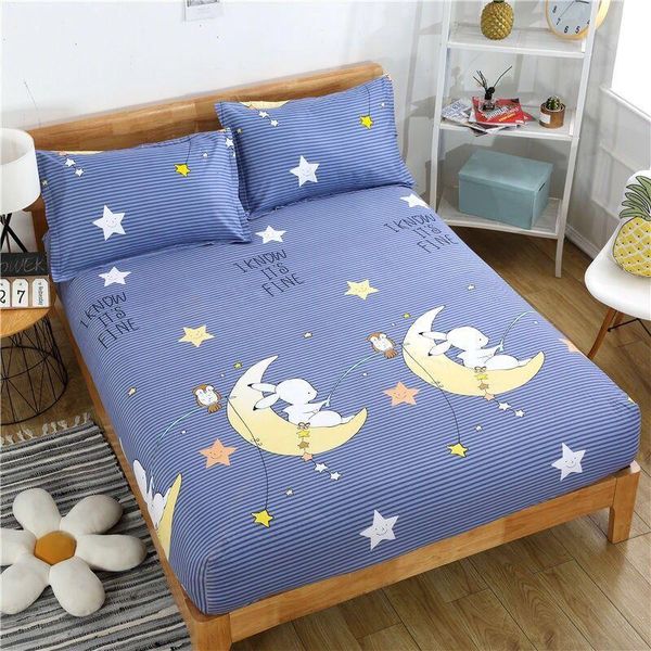 bedding sets spring style 3pc bed sheet with pillowcase geometric printed fitted elastic linen polyester mattress cover
bedding sets spring style 3pc bed sheet with pillowcase geometric printed fitted elastic linen polyester mattress cover