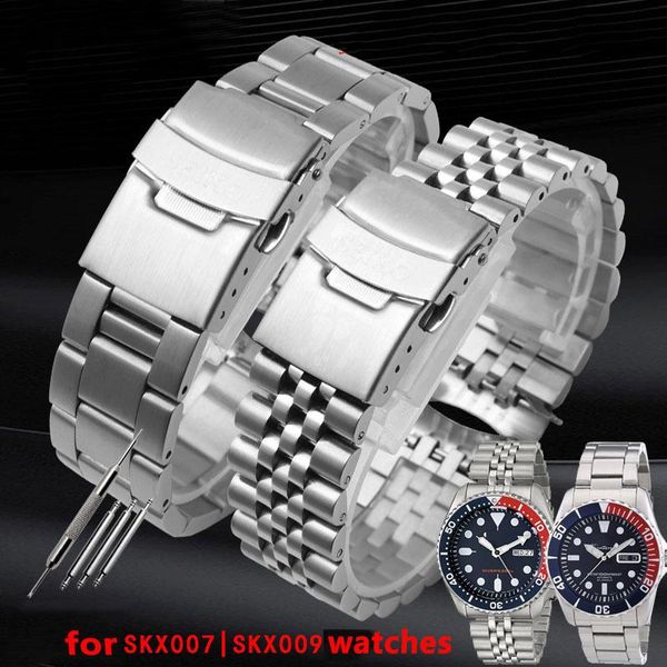 watch bands bracelet for skx007 009 skx175 skx173 wristband men's stainless steel watchband 22mm straps, Black;brown
watch bands bracelet for skx007 009 skx175 skx173 wristband men's stainless steel watchband 22mm straps, Black;brown