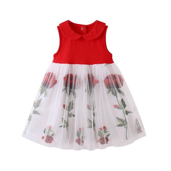 girl's dresses baby girls christmas dress kids party year costume rose flower embroidery girl clothes children clothing, Red;yellow
girl's dresses baby girls christmas dress kids party year costume rose flower embroidery girl clothes children clothing, Red;yellow