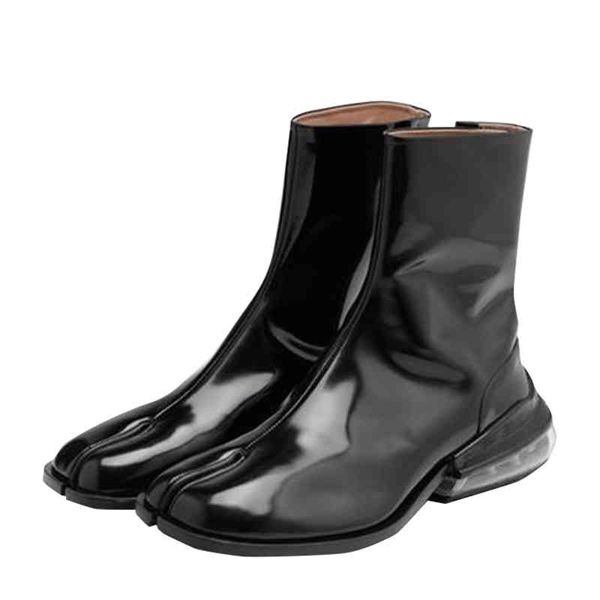 dress shoes new side zipper tabi split-toe boots women transparent cushion ankle botas mujer winter party zapatos femenino qs42, Black
dress shoes new side zipper tabi split-toe boots women transparent cushion ankle botas mujer winter party zapatos femenino qs42, Black