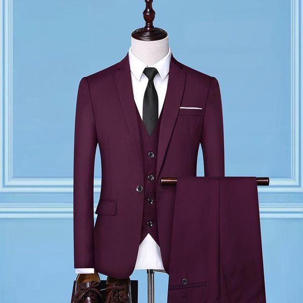 asian size suit slim fit male 3pcs suits wedding dress men business casual blazer prom dinner groomsman tuxedo men's & blazers, White;black
asian size suit slim fit male 3pcs suits wedding dress men business casual blazer prom dinner groomsman tuxedo men's & blazers, White;black