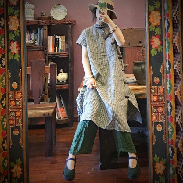 ethnic clothing traditional cheongsam women elegant and beautiful casual linen comfortable breathable design 2021 chinese loose dress, Red
ethnic clothing traditional cheongsam women elegant and beautiful casual linen comfortable breathable design 2021 chinese loose dress, Red