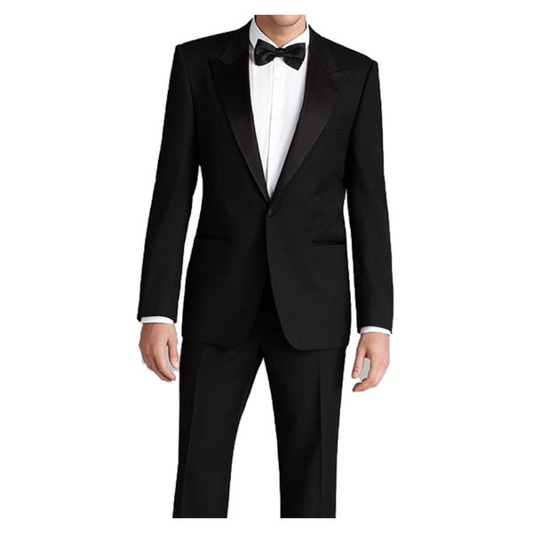 men's suits & blazers custom made black wedding tuxedo for groom men suit, tailored with 1 button, peak lapel, White;black
men's suits & blazers custom made black wedding tuxedo for groom men suit, tailored with 1 button, peak lapel, White;black
