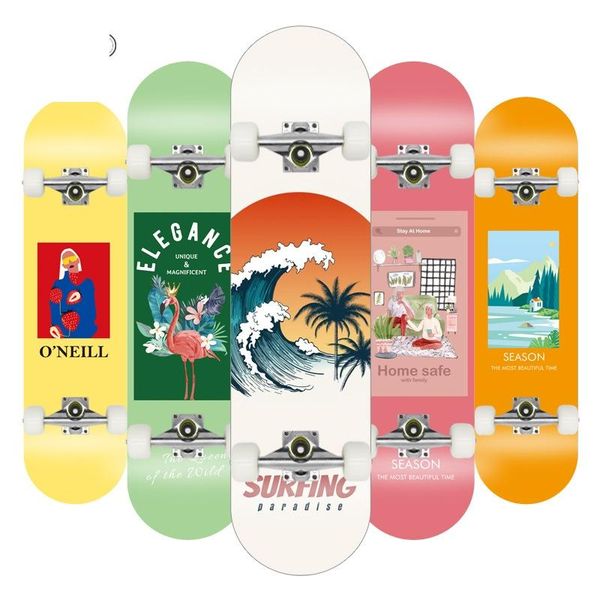 ly*r 80*20cm skateboard double upright four wheel deck penny board long skateboarding
ly*r 80*20cm skateboard double upright four wheel deck penny board long skateboarding