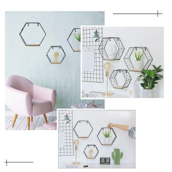 bathroom storage & organization iron hexagonal grid wall shelf combination hanging geometric figure decoration for living room bedroom rack
bathroom storage & organization iron hexagonal grid wall shelf combination hanging geometric figure decoration for living room bedroom rack