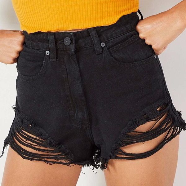 women's shorts denim destroyed women ripped jeans irregular short booty trousers female fashion punk grunge beggars outfits black, White;black
women's shorts denim destroyed women ripped jeans irregular short booty trousers female fashion punk grunge beggars outfits black, White;black