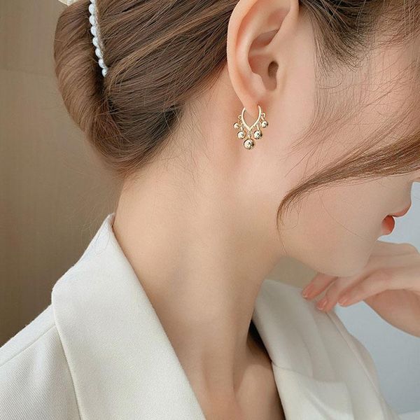 hoop & huggie 925 sterling silver ball tassel earrings for women sweet french heart fashion jewelry, Golden;silver
hoop & huggie 925 sterling silver ball tassel earrings for women sweet french heart fashion jewelry, Golden;silver