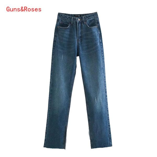 women 2021 chic fashion denim pants with hem vents flared jeans vintage high waist zipper female trousers mujer women's, Blue
women 2021 chic fashion denim pants with hem vents flared jeans vintage high waist zipper female trousers mujer women's, Blue