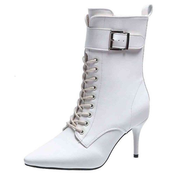 boots elegant ladies solid zipper lace up buckle strap ankle shoes women stlitto high heels winter boots, Black
boots elegant ladies solid zipper lace up buckle strap ankle shoes women stlitto high heels winter boots, Black
