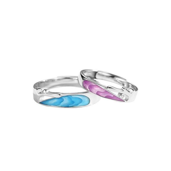 cluster rings leouerry enamel craft coral sea shape couple for women 925 sterling silver original adjustable jewelry, Golden;silver
cluster rings leouerry enamel craft coral sea shape couple for women 925 sterling silver original adjustable jewelry, Golden;silver